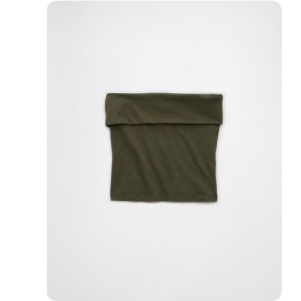 American Eagle Green Tube Top